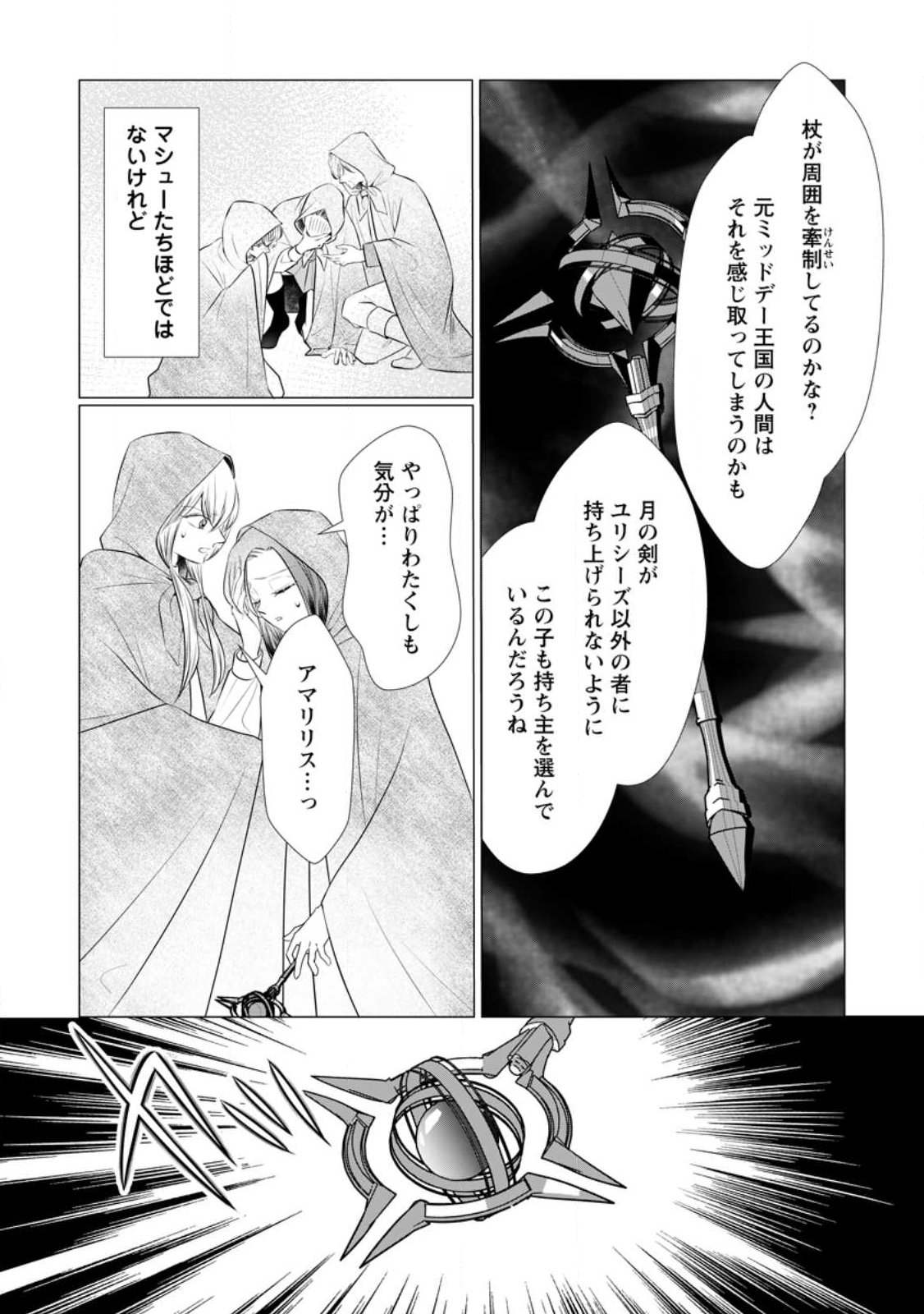 Rou no Naka de Mezameta Akuyaku Reijou wa Shinitakunai: Shokei o Kaihi Shitara, Matteita no wa Dekiai deshita Chapter 35.2 6ページ
