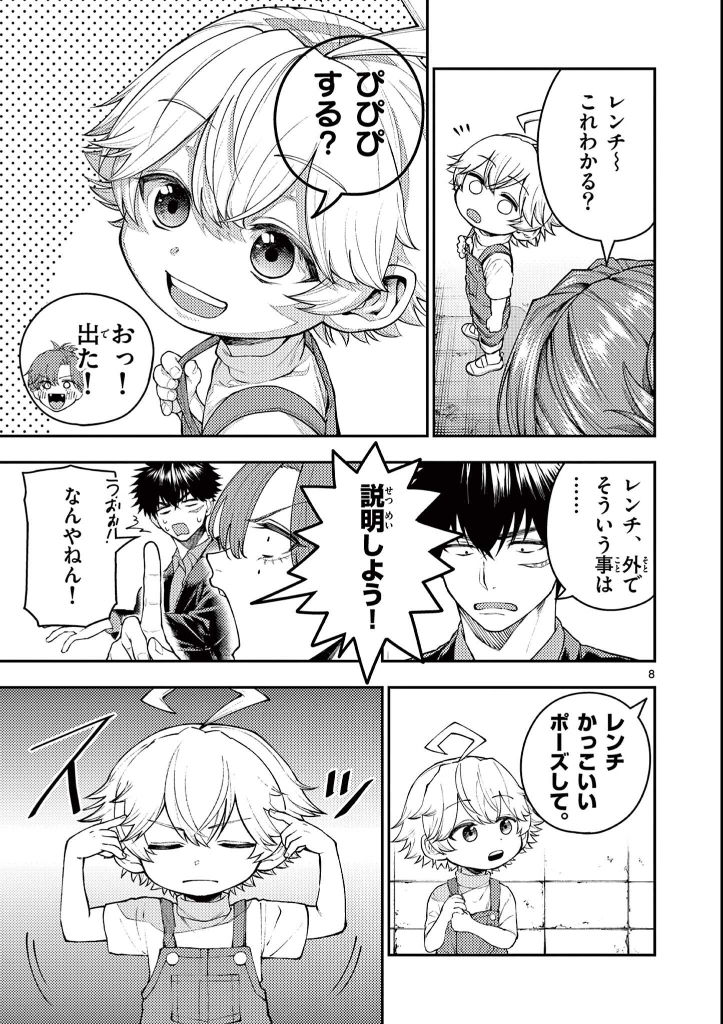 Wrench to Kudamono Chapter 1 9ページ