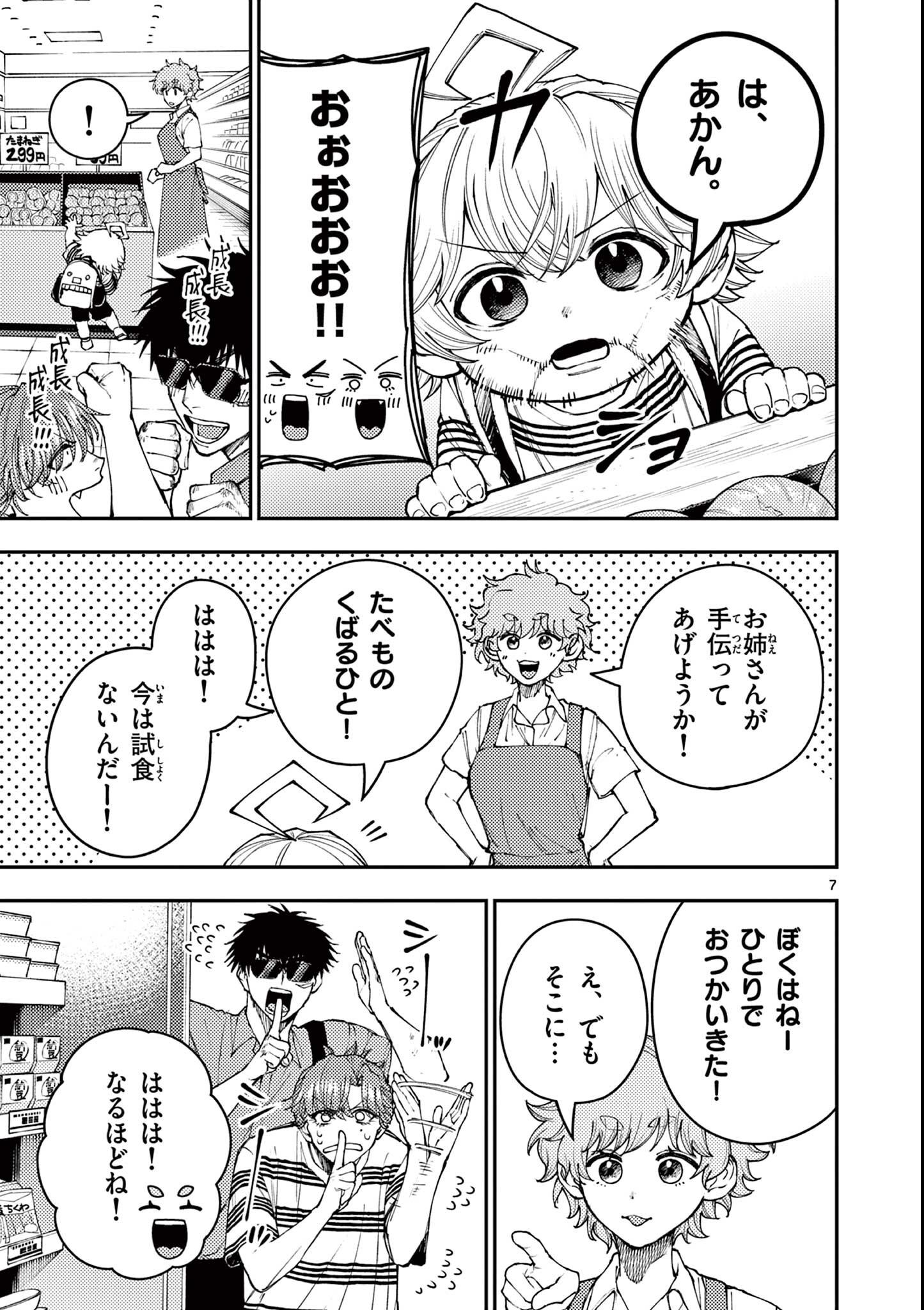 Wrench to Kudamono Chapter 7 7ページ