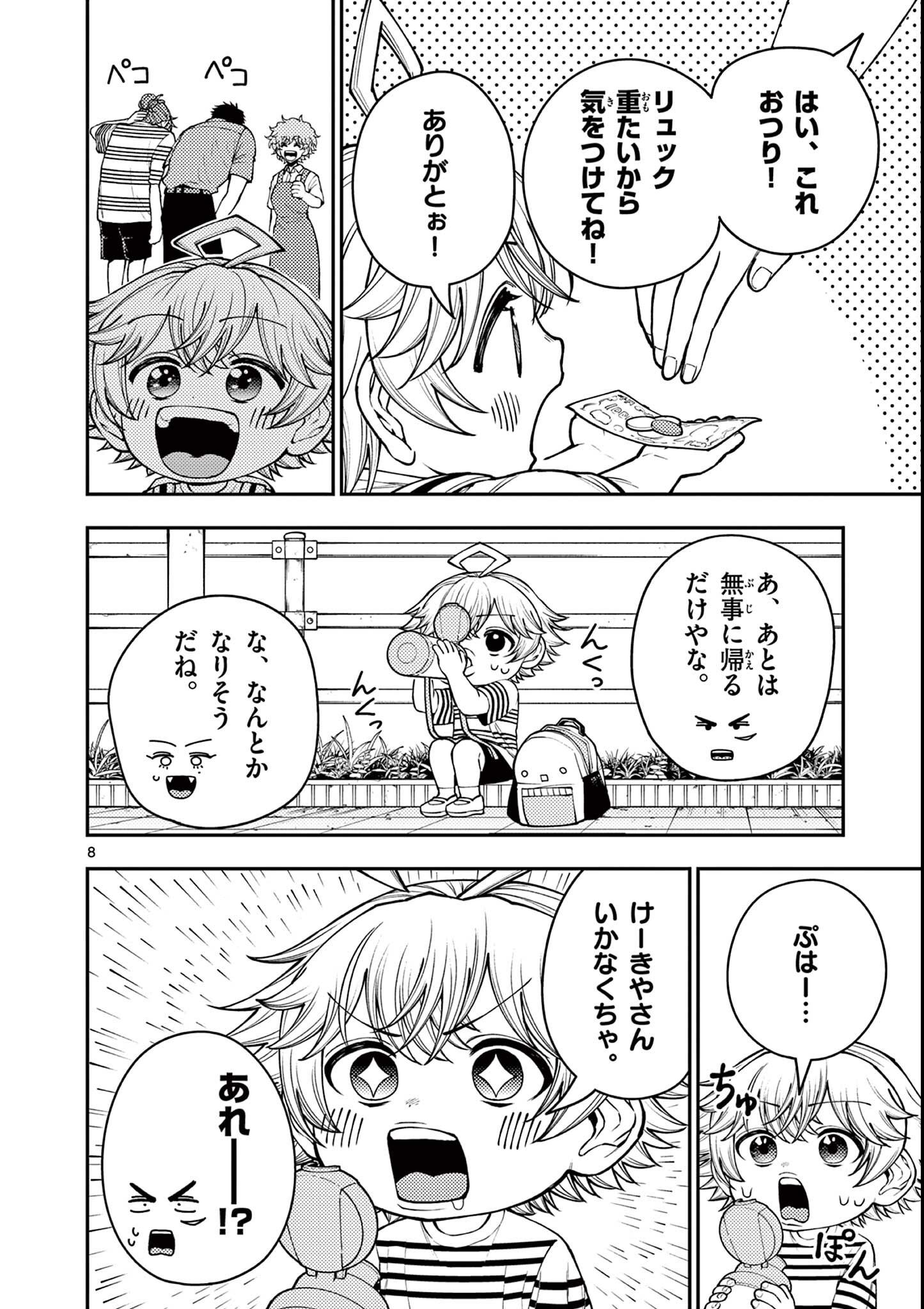 Wrench to Kudamono Chapter 7 8ページ