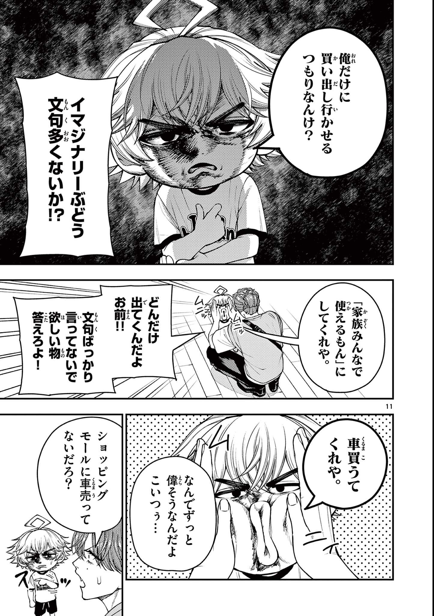Wrench to Kudamono Chapter 8 11ページ