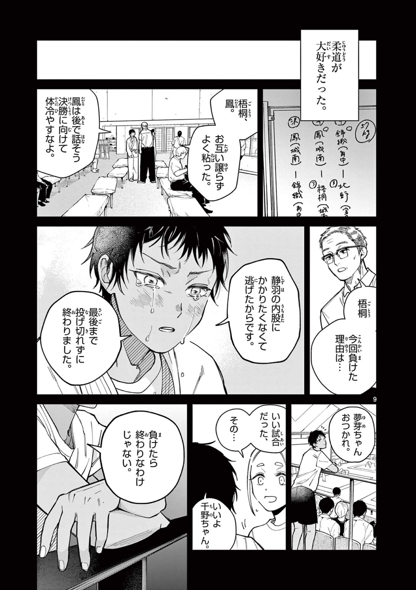 Natori to Shizuha Chapter 10 9ページ