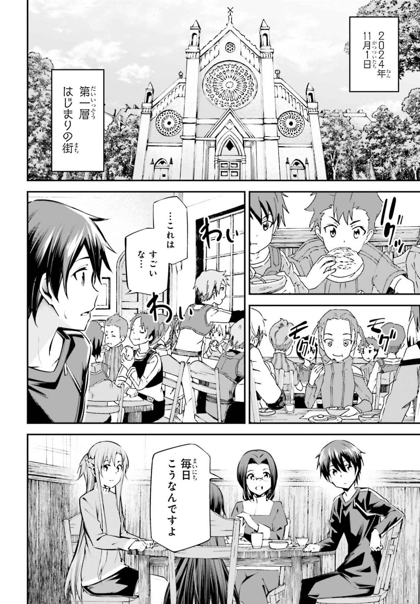 Sword Art Online: Aincrad Chapter 55 2ページ