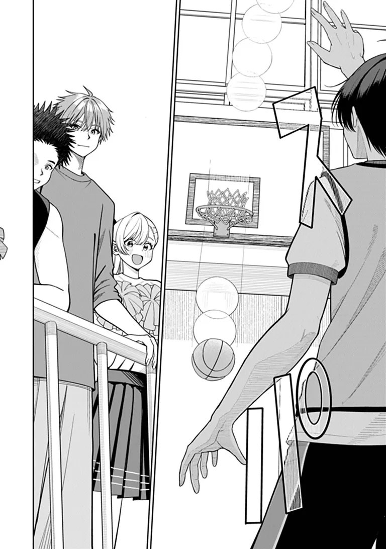 Kanojo ni Shitai Joshi Ichii, no Tonari de Mitsuketa Amari-chan Chapter 12.3 6ページ