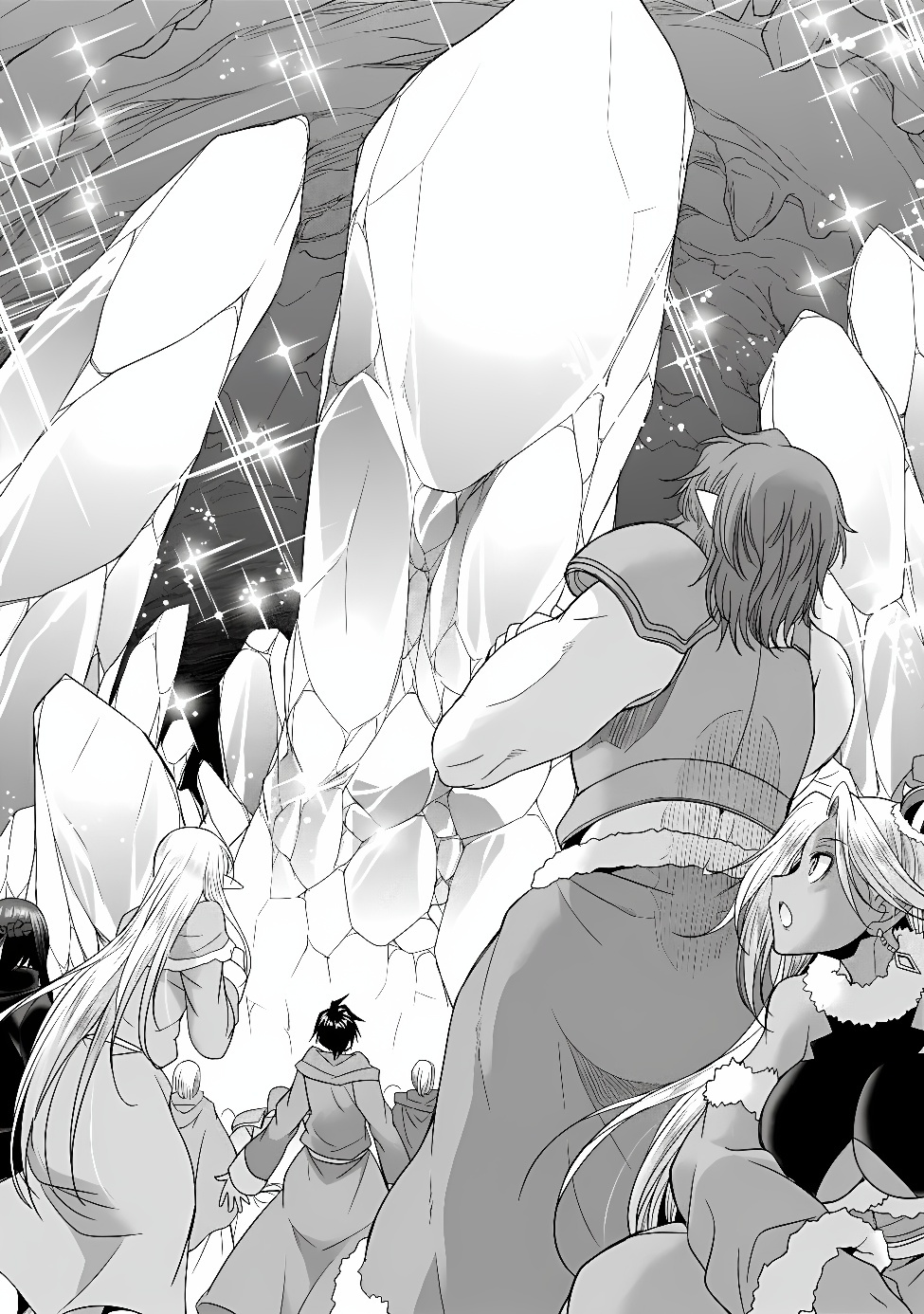 Elf Dorei to Kizuku Dungeon Harem: Isekai de Netotte Nakama wo Fuyashimasu Chapter 38.1 9ページ