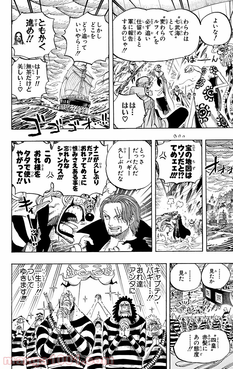 One Piece Chapter 580 8ページ