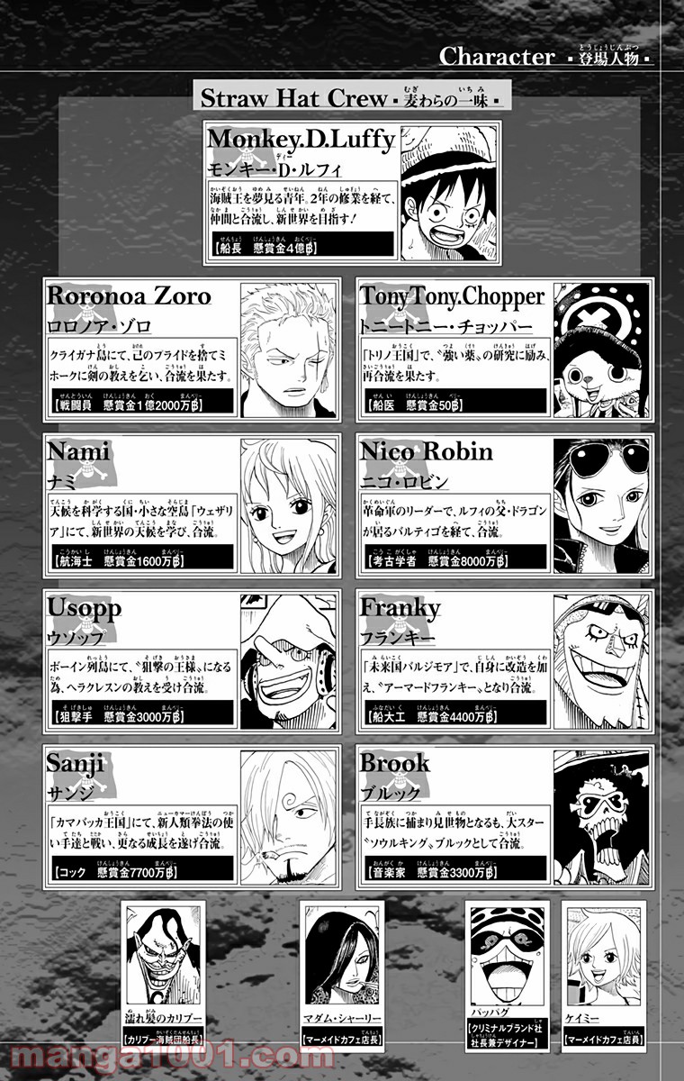One Piece Chapter 615 2ページ