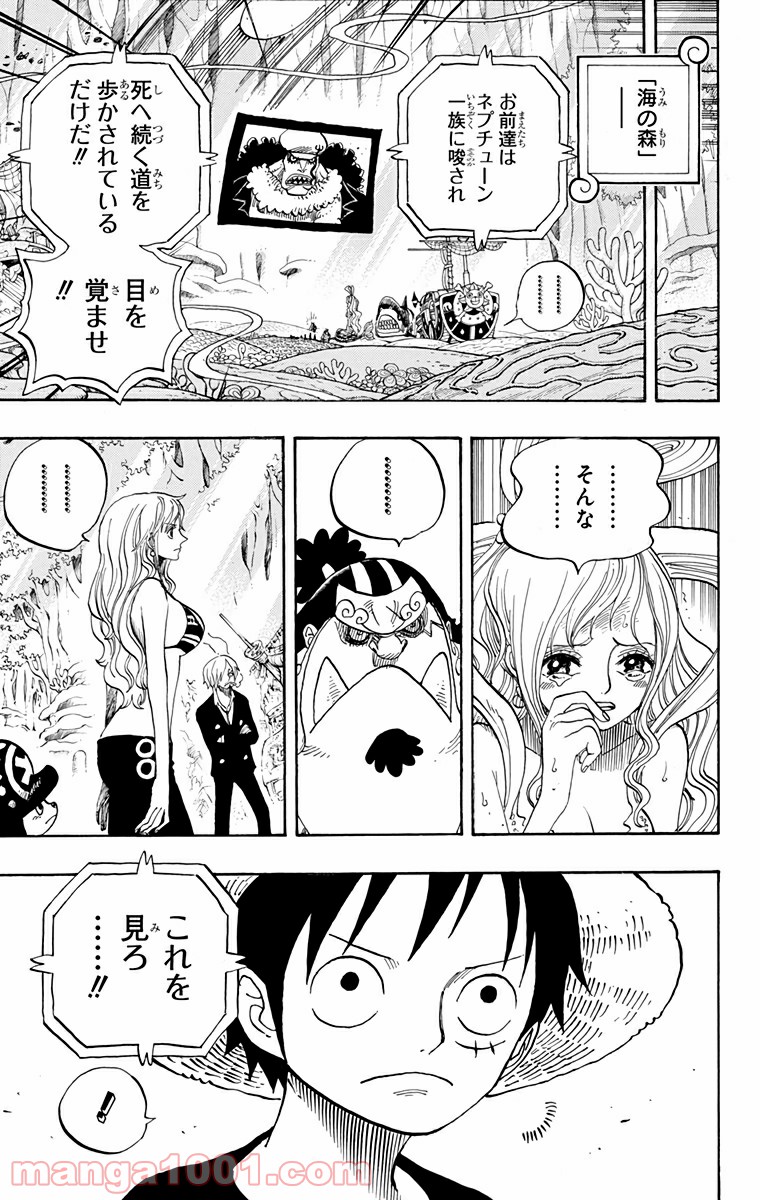 One Piece Chapter 628 7ページ