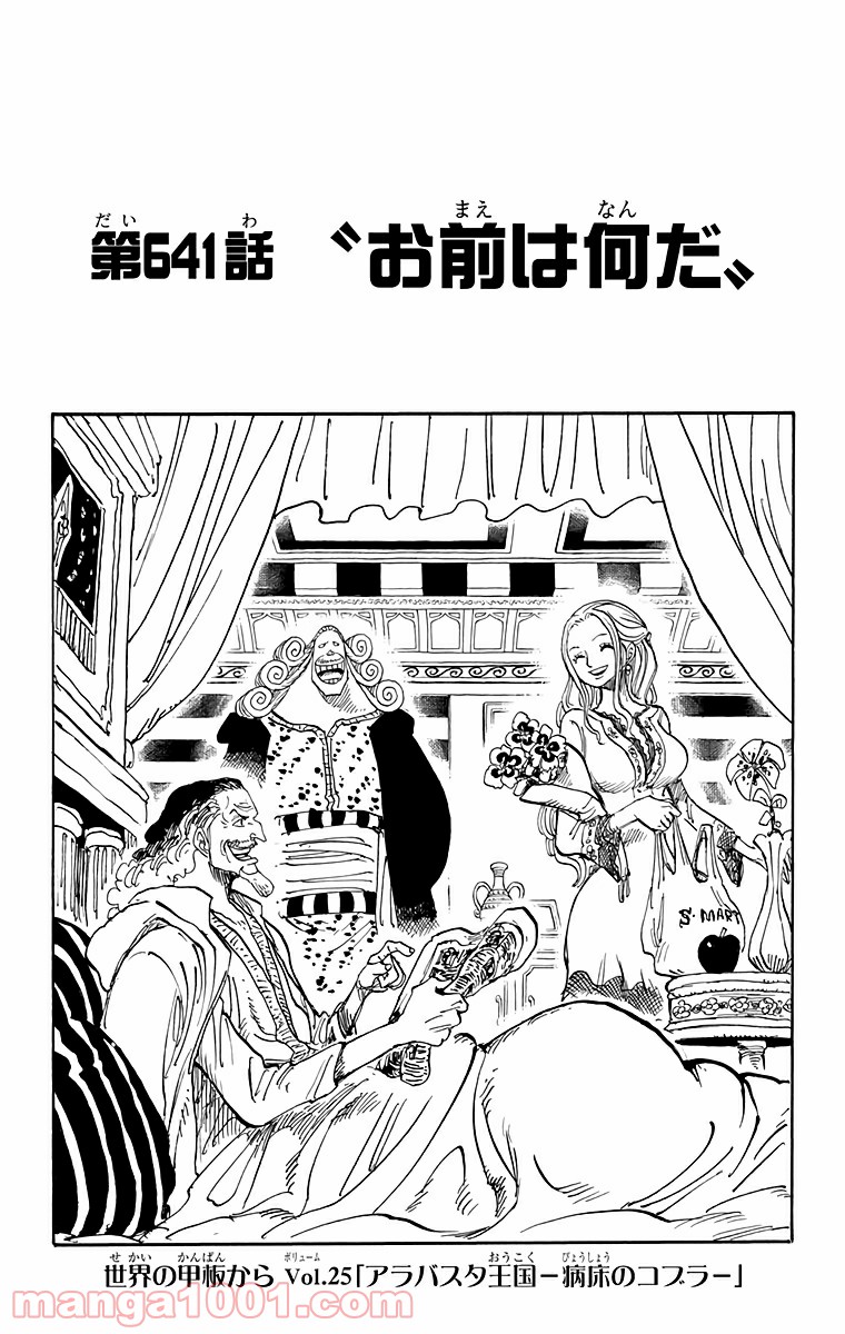 One Piece Chapter 641 1ページ