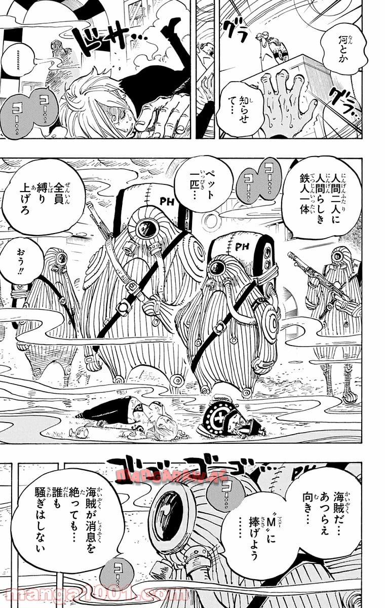 One Piece Chapter 656 17ページ