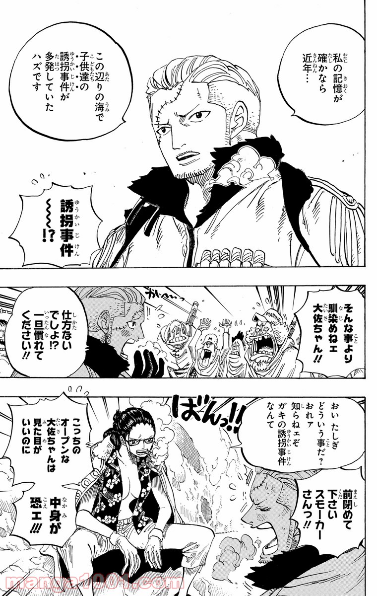 One Piece Chapter 664 3ページ