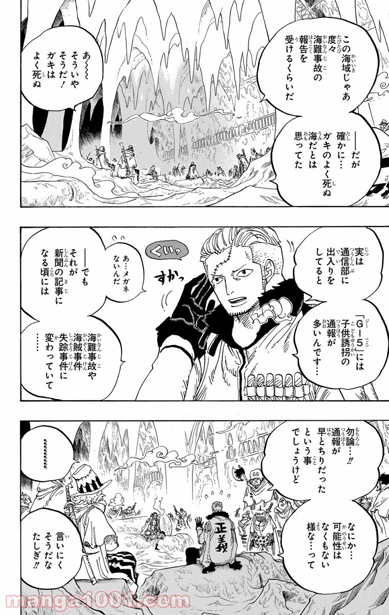 One Piece Chapter 664 4ページ