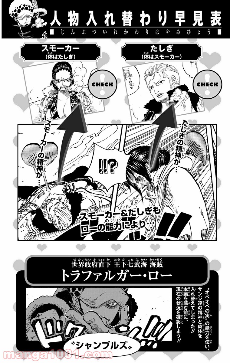 One Piece Chapter 668 5ページ