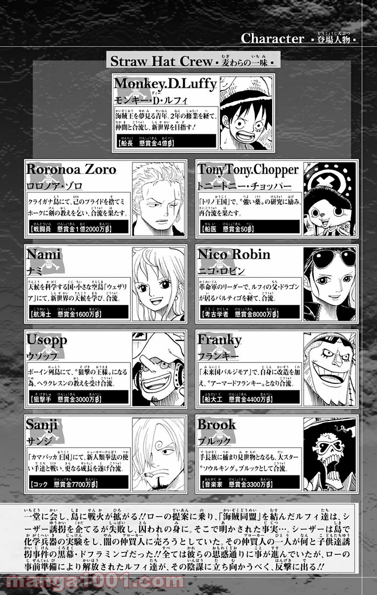 One Piece Chapter 679 2ページ