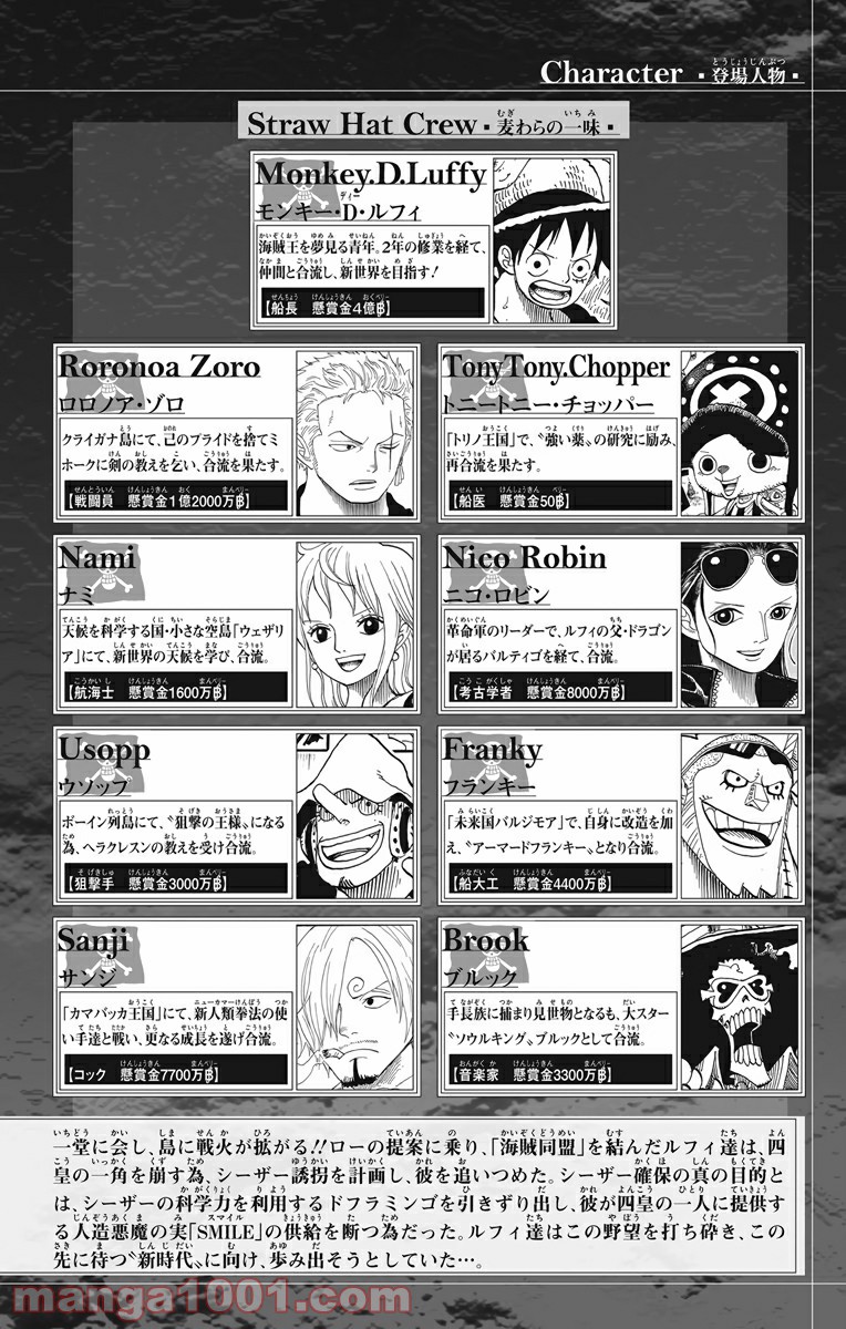 One Piece Chapter 691 2ページ