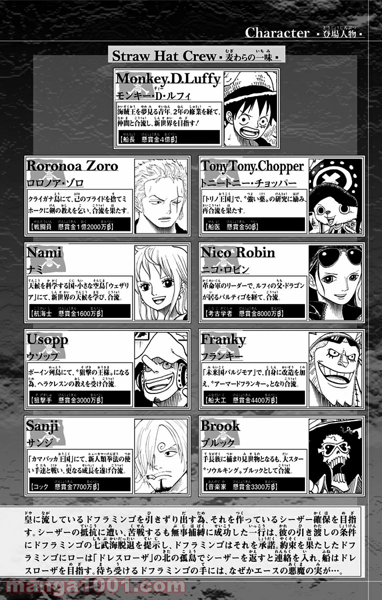 One Piece Chapter 701 2ページ