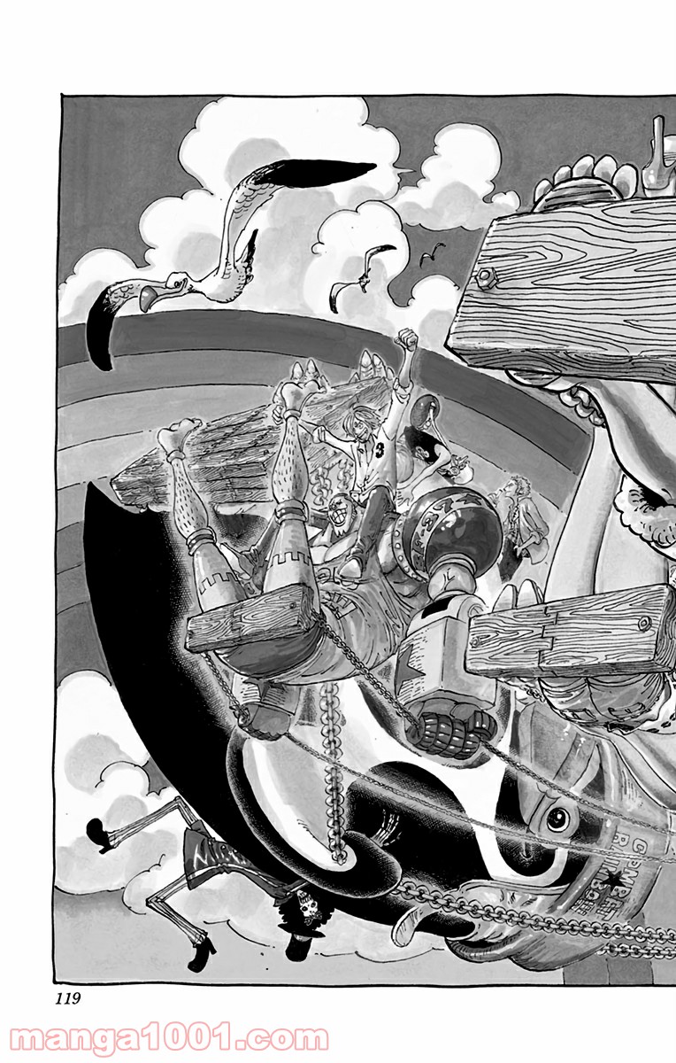 One Piece Chapter 707 2ページ