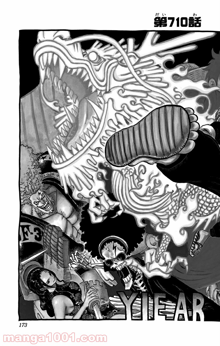 One Piece Chapter 710 2ページ