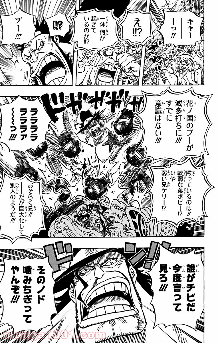 One Piece Chapter 715 17ページ