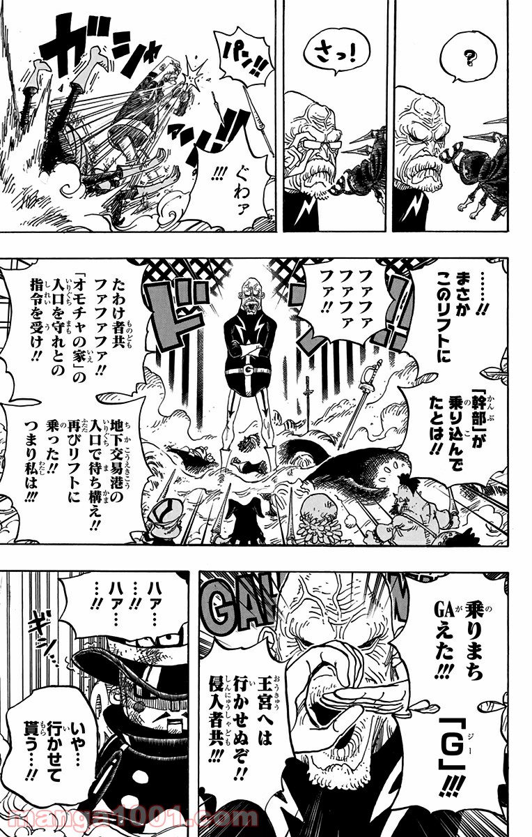 One Piece Chapter 736 17ページ