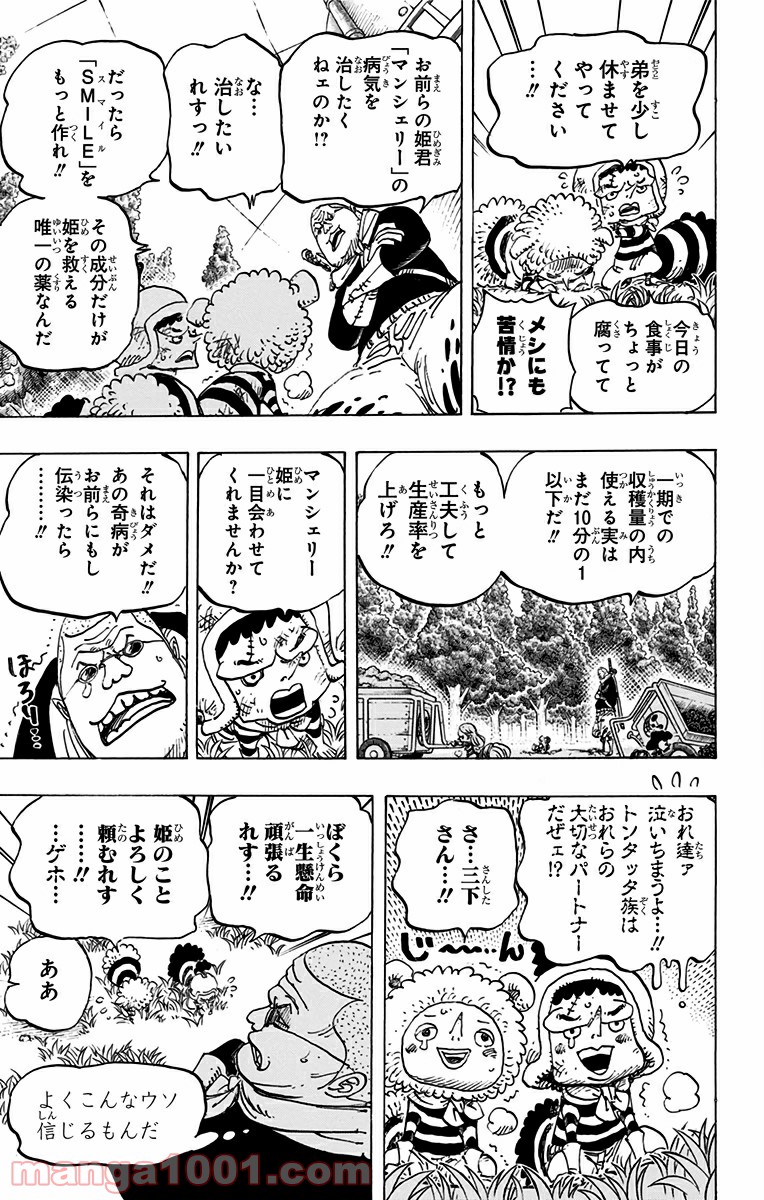 One Piece Chapter 738 7ページ