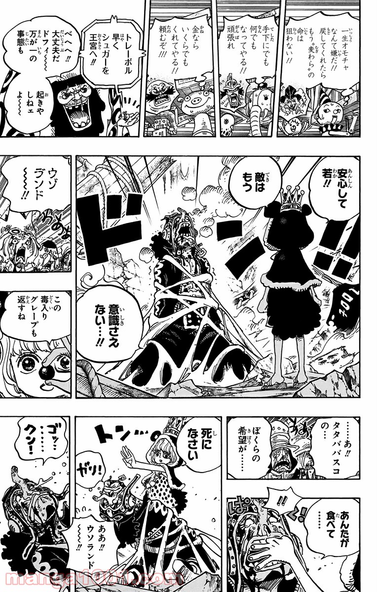One Piece Chapter 742 17ページ