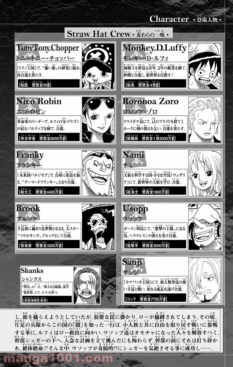 One Piece Chapter 743 2ページ