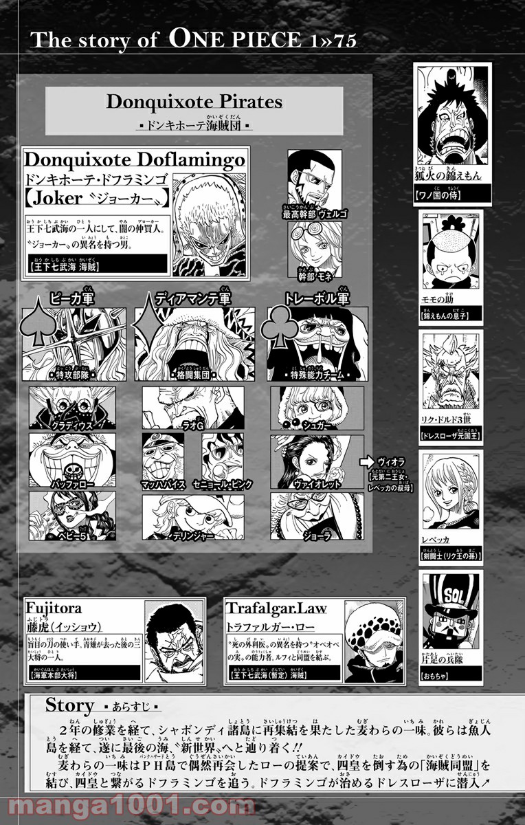 One Piece Chapter 743 3ページ