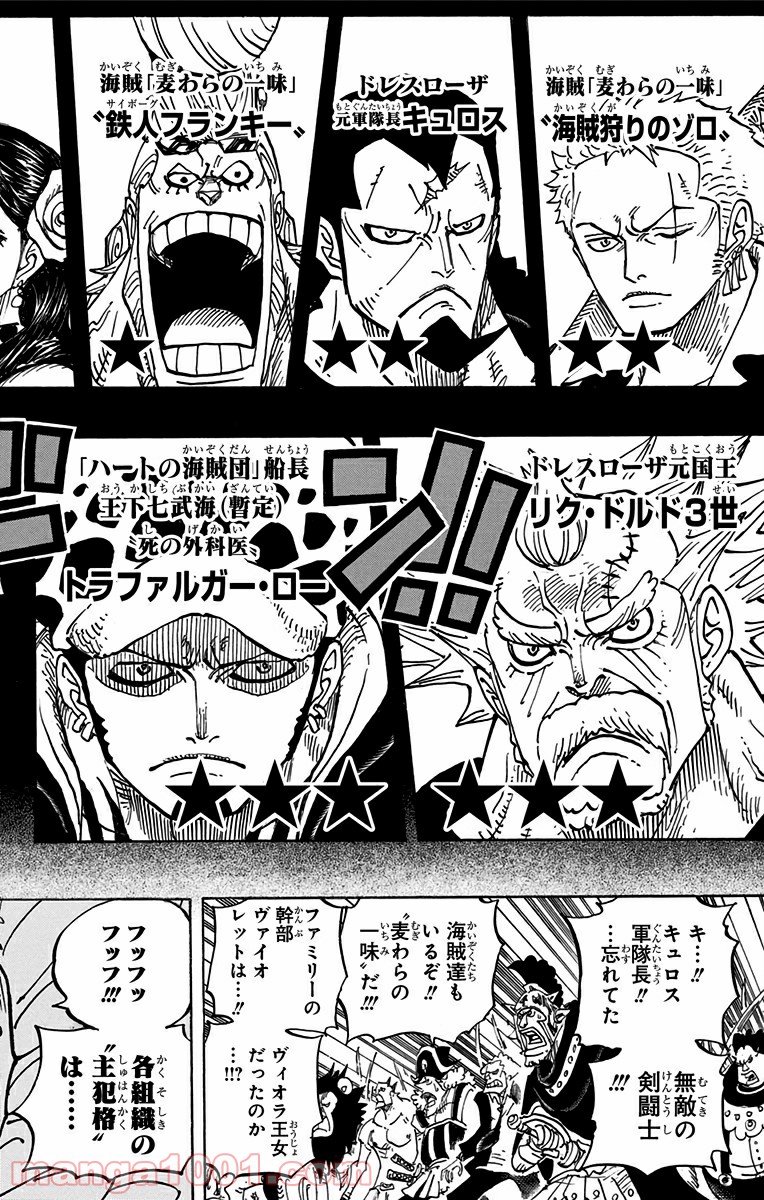 One Piece Chapter 746 8ページ