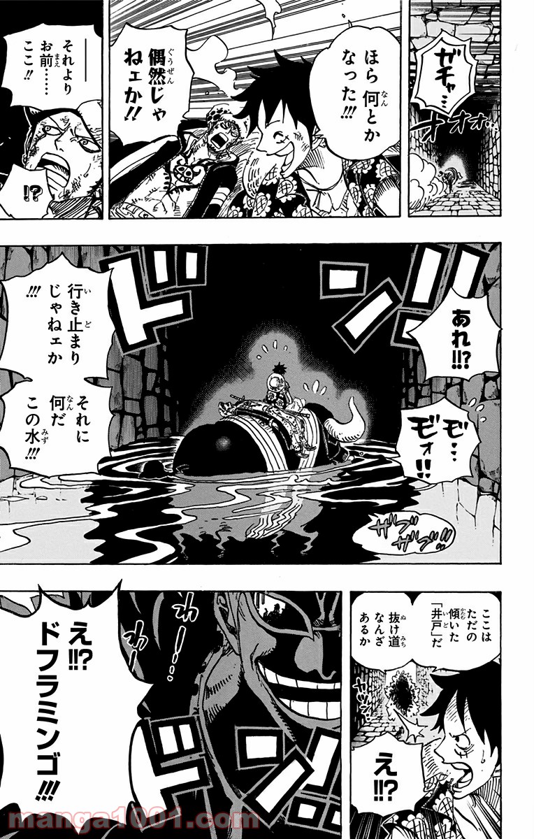One Piece Chapter 751 17ページ