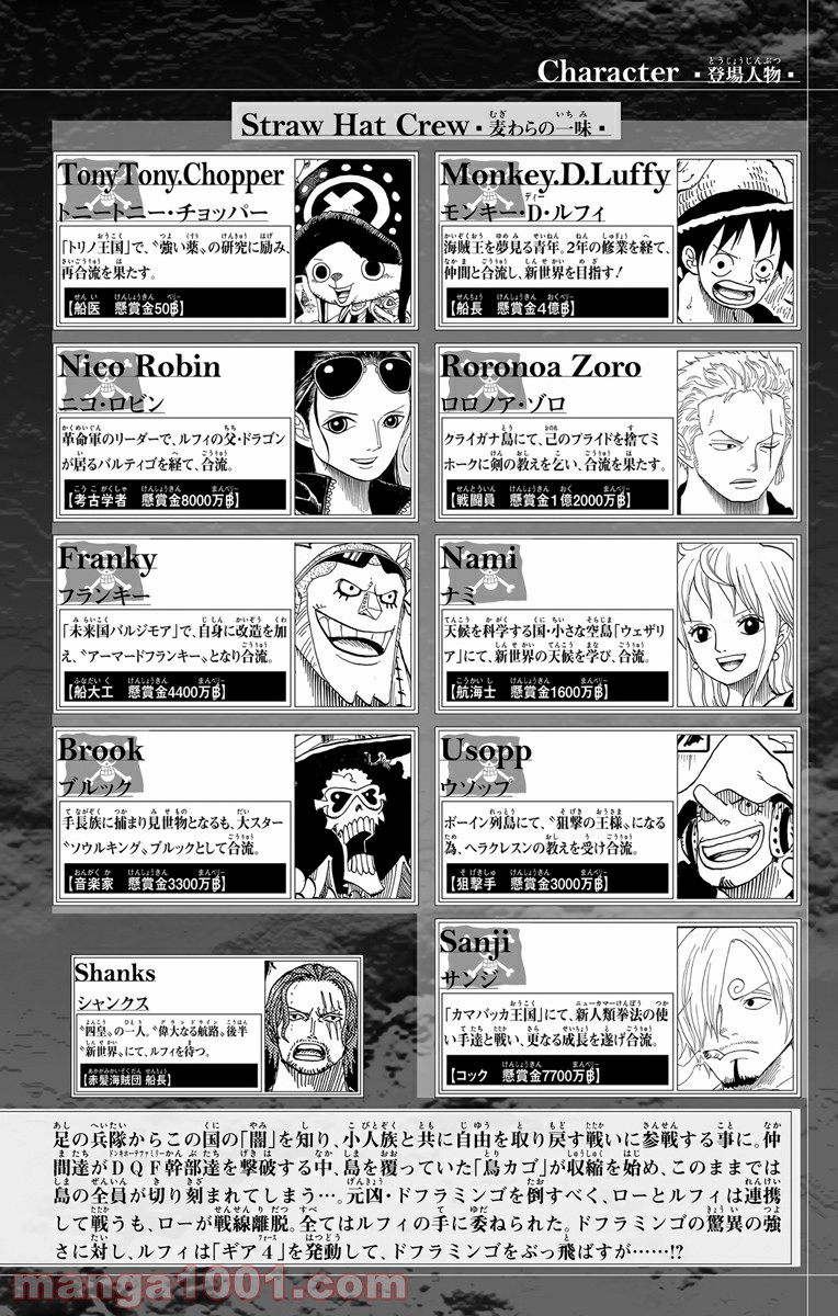 One Piece Chapter 786 2ページ