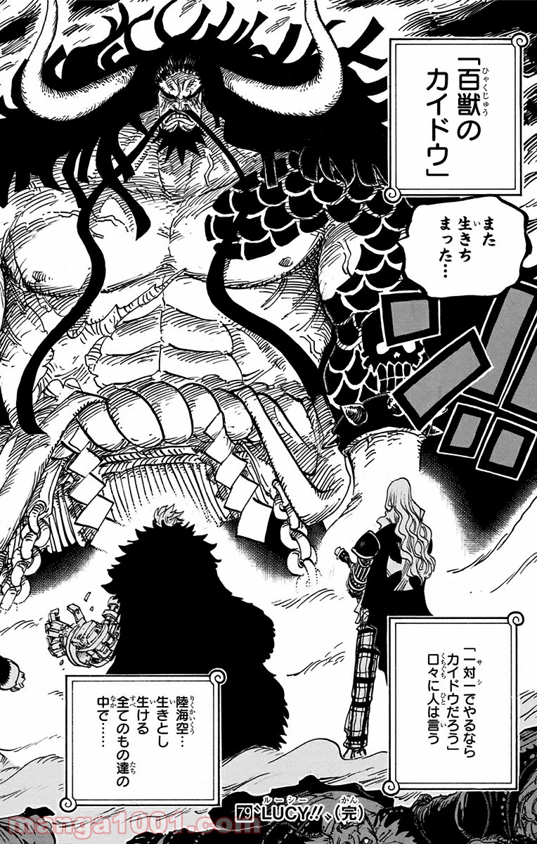 One Piece Chapter 795 16ページ