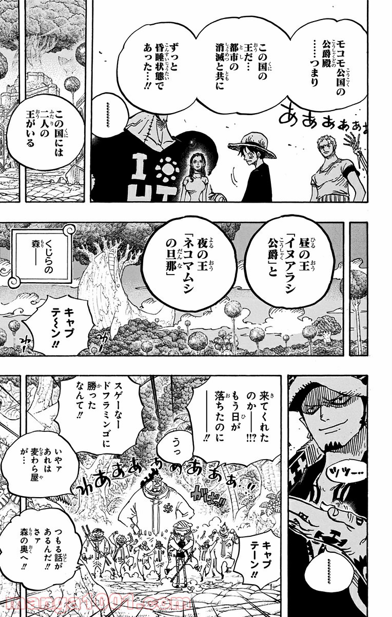 One Piece Chapter 807 18ページ