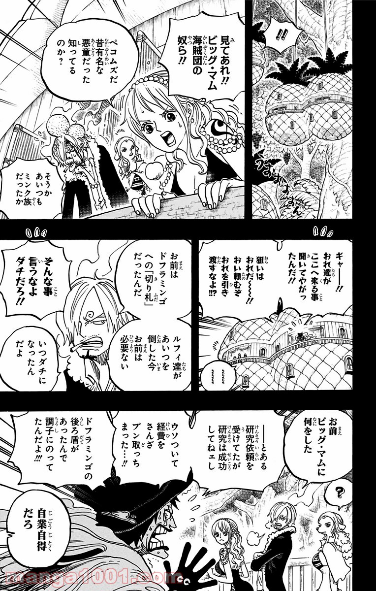 One Piece Chapter 812 7ページ