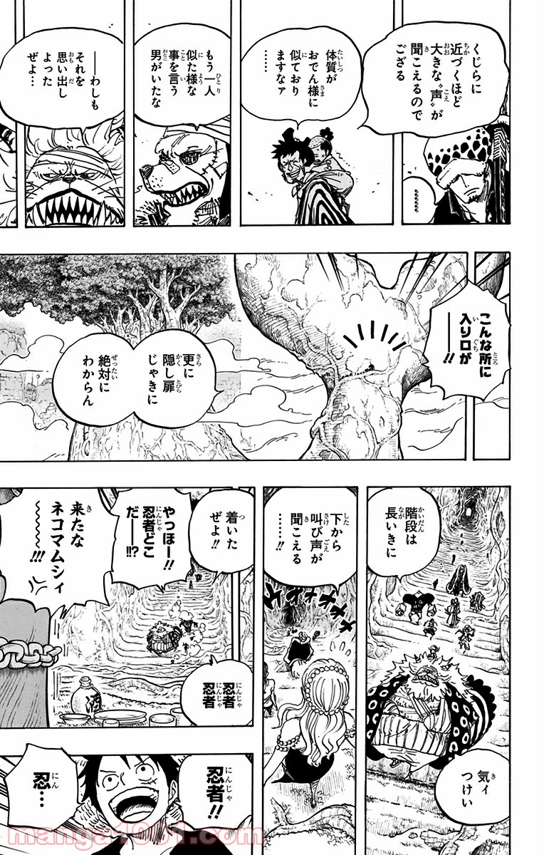 One Piece Chapter 817 17ページ