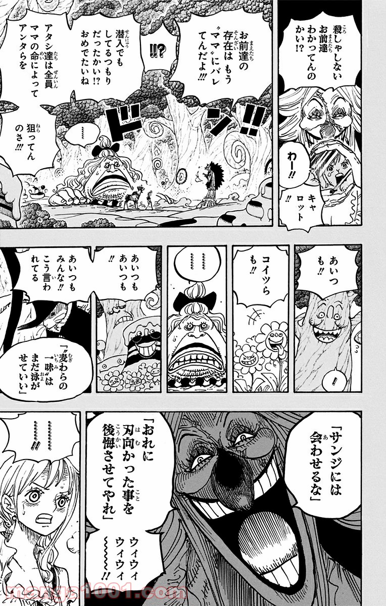 One Piece Chapter 835 11ページ