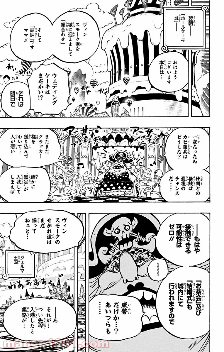 One Piece Chapter 838 14ページ