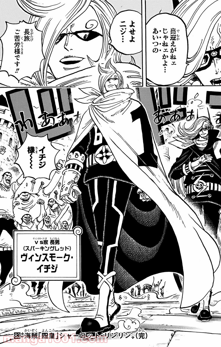 One Piece Chapter 838 16ページ