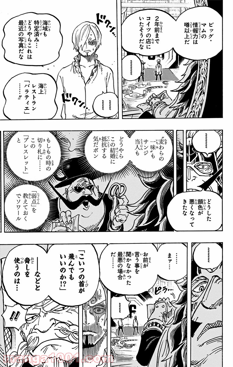 One Piece Chapter 839 14ページ