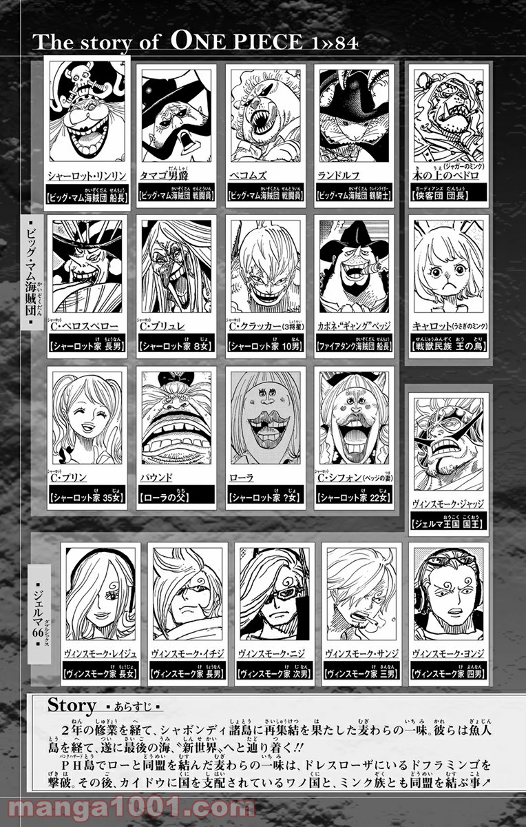 One Piece Chapter 839 3ページ