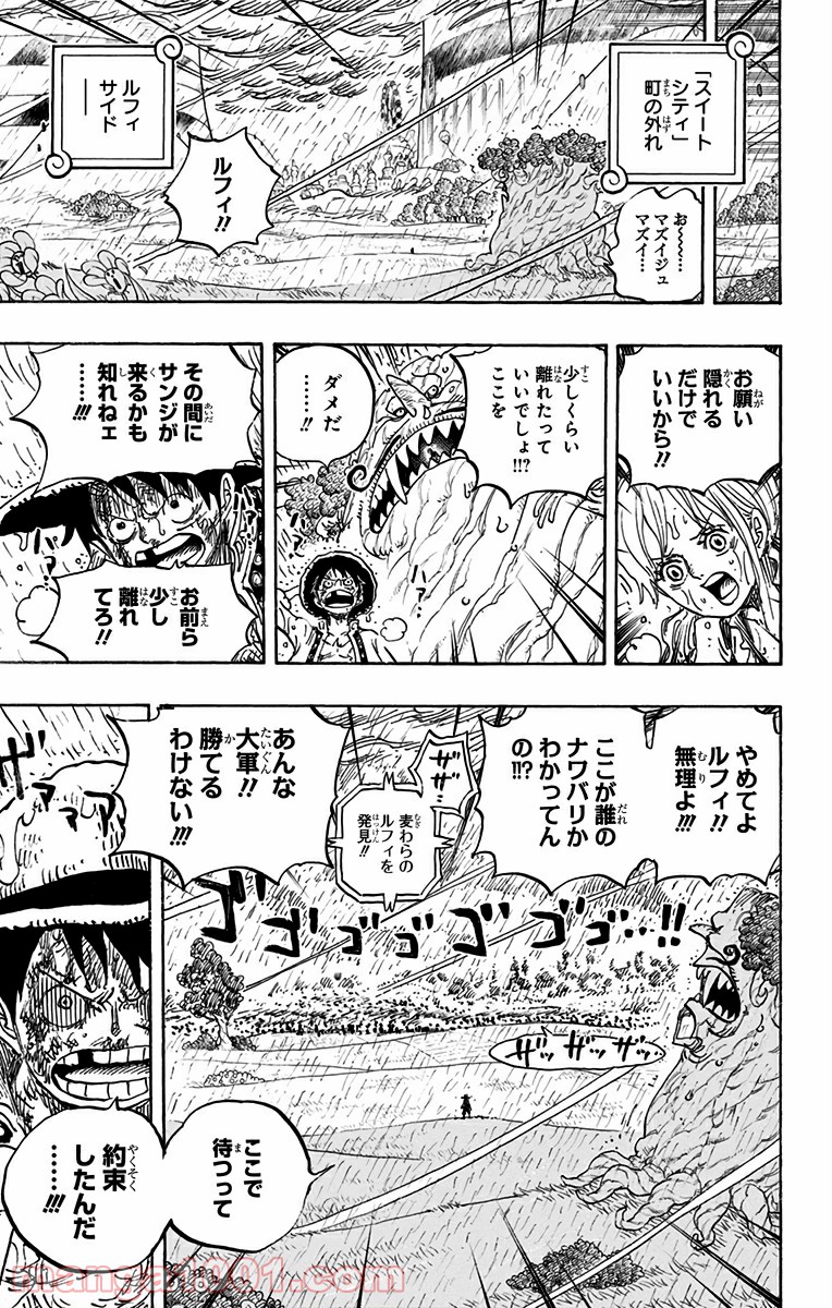 One Piece Chapter 845 11ページ