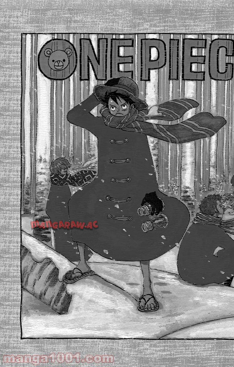 One Piece Chapter 848 2ページ