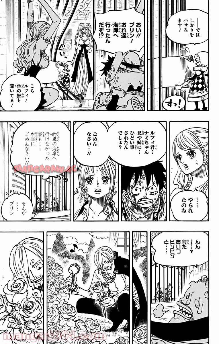 One Piece Chapter 848 17ページ