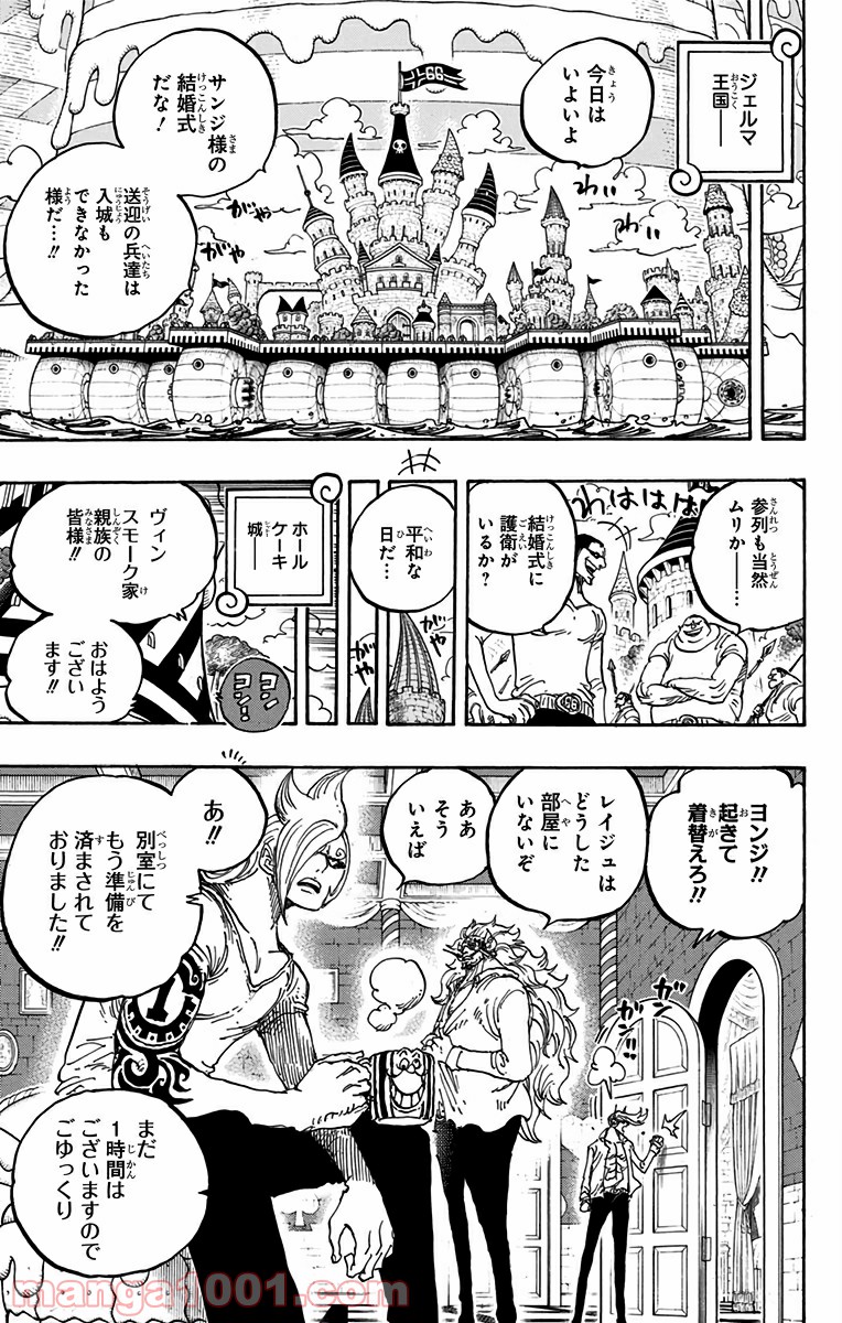 One Piece Chapter 859 17ページ