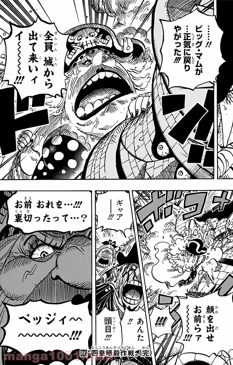 One Piece Chapter 869 19ページ