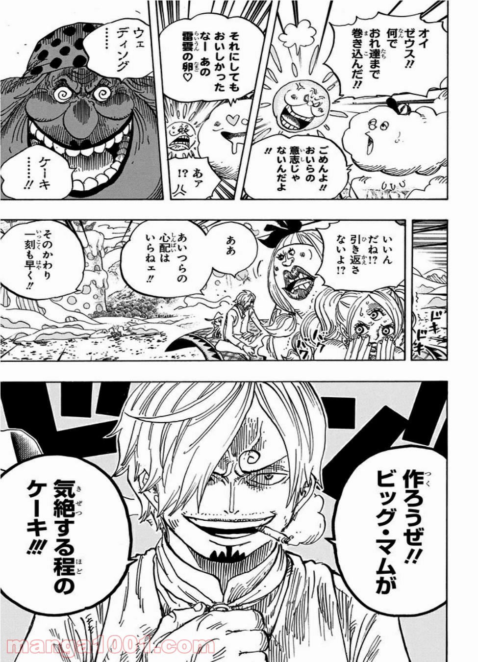 One Piece Chapter 876 17ページ