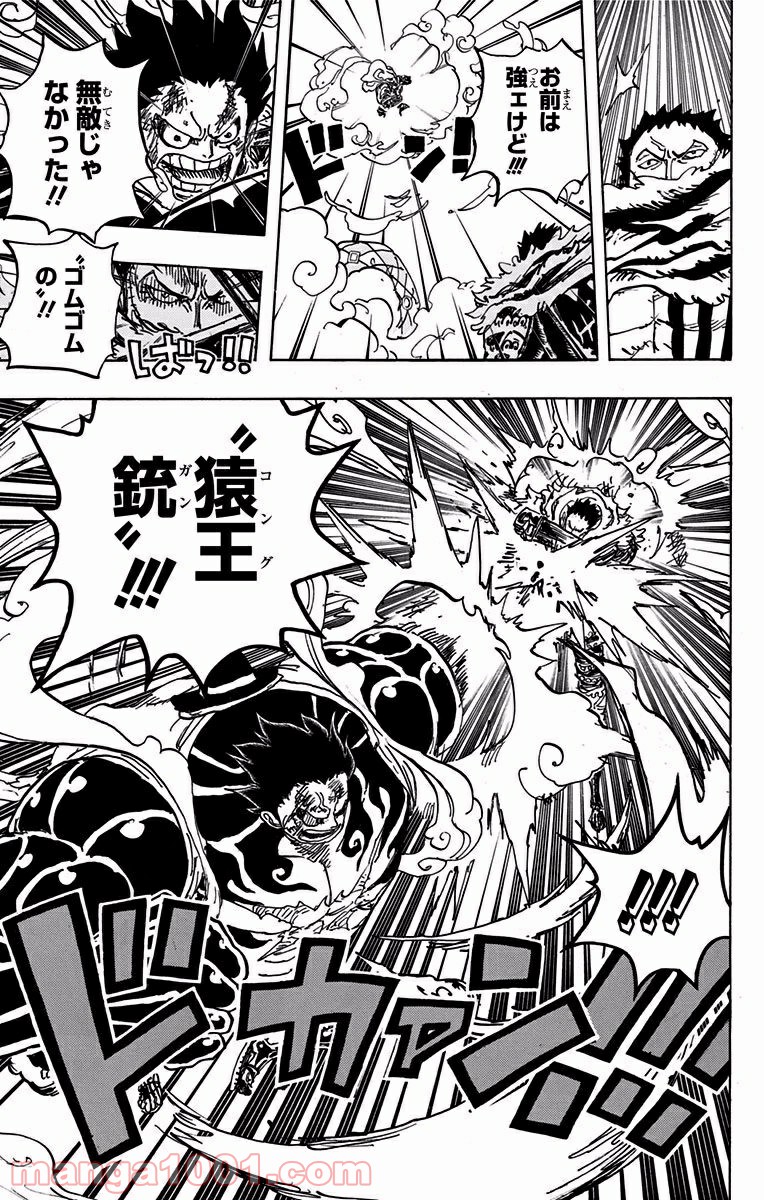 One Piece Chapter 883 17ページ
