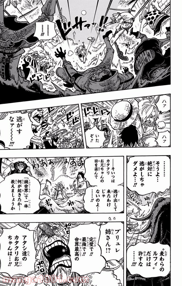 One Piece Chapter 898 7ページ