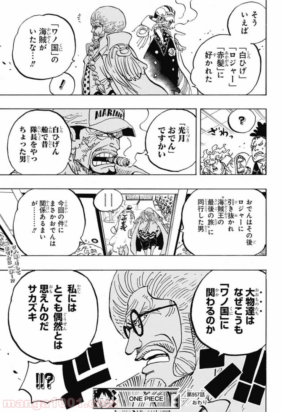 One Piece Chapter 957 20ページ
