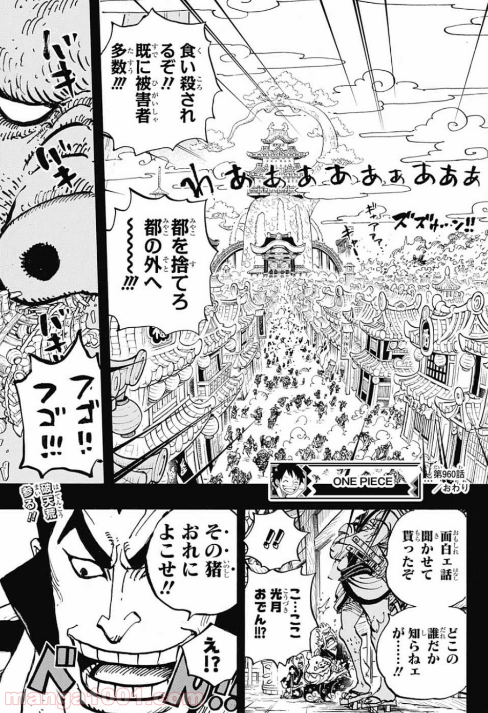 One Piece Chapter 960 16ページ